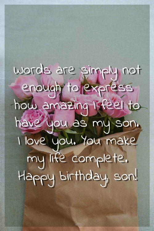 birthday wishes for 18 year old son